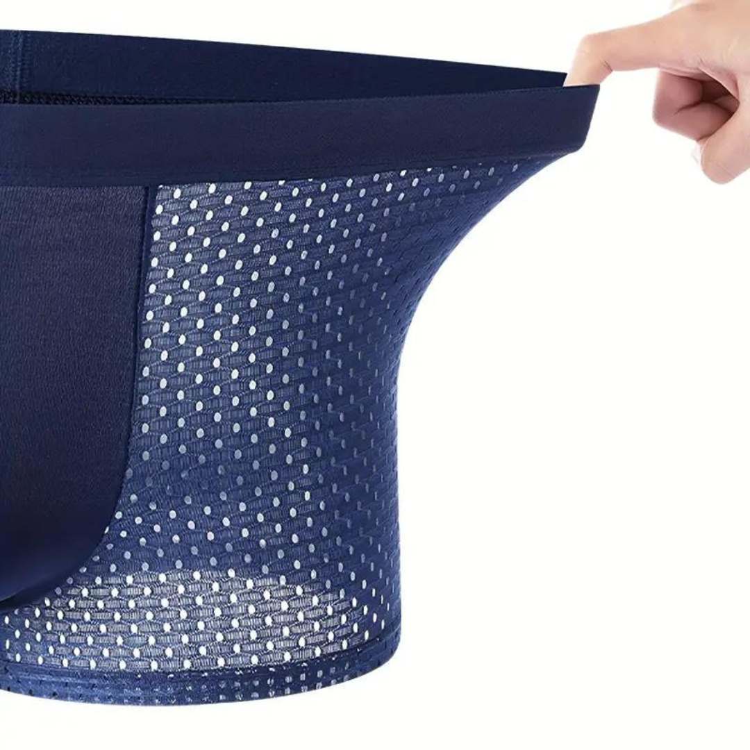 Boxer em fibra de bambu para homem