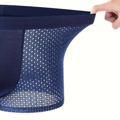 Boxer em fibra de bambu para homem